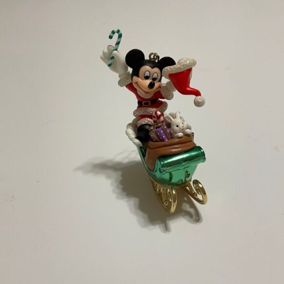 Vintage Mickey Mouse Christmas Ornament. New in Box! “Gifts from Mickey” by Enes - Picture 2 of 11